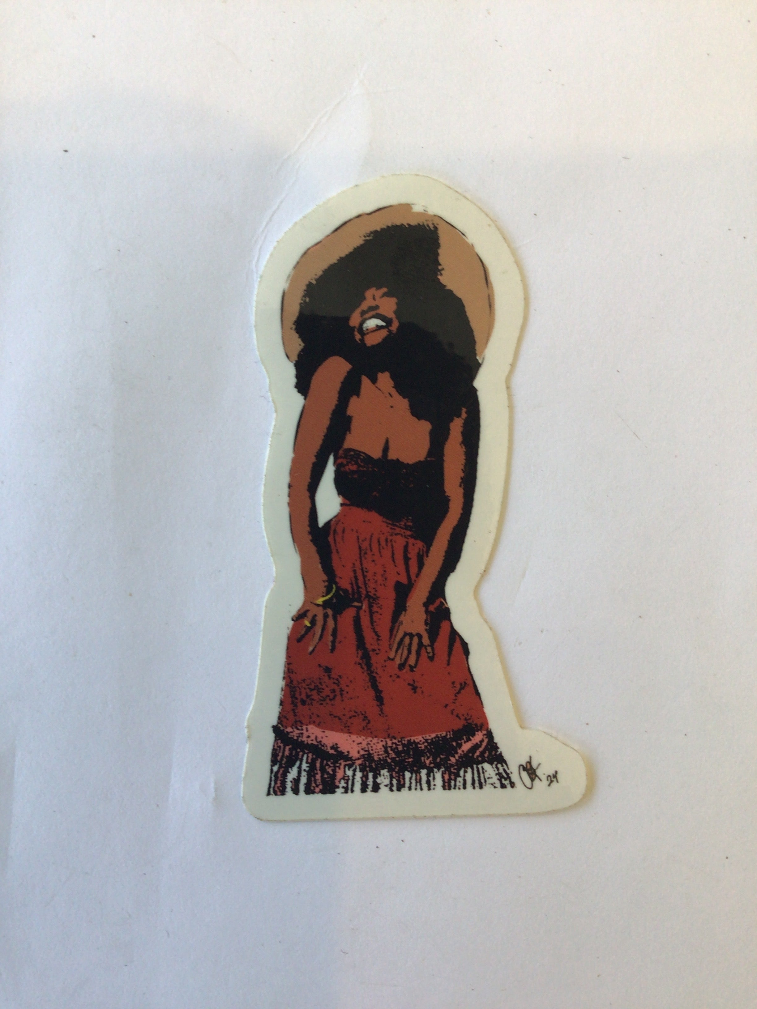 Chaka Khan sticker