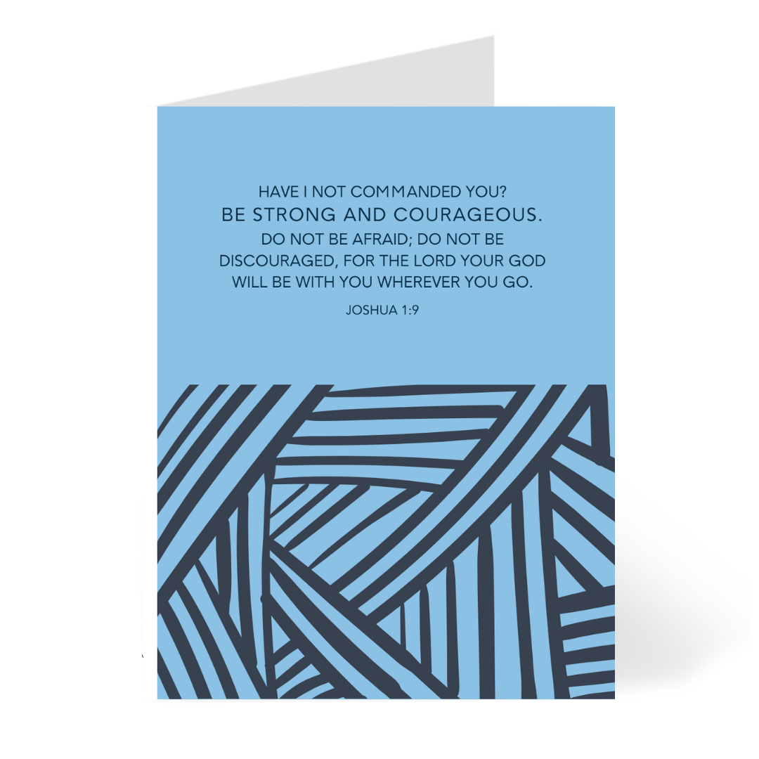 Joshua 1:9 Card