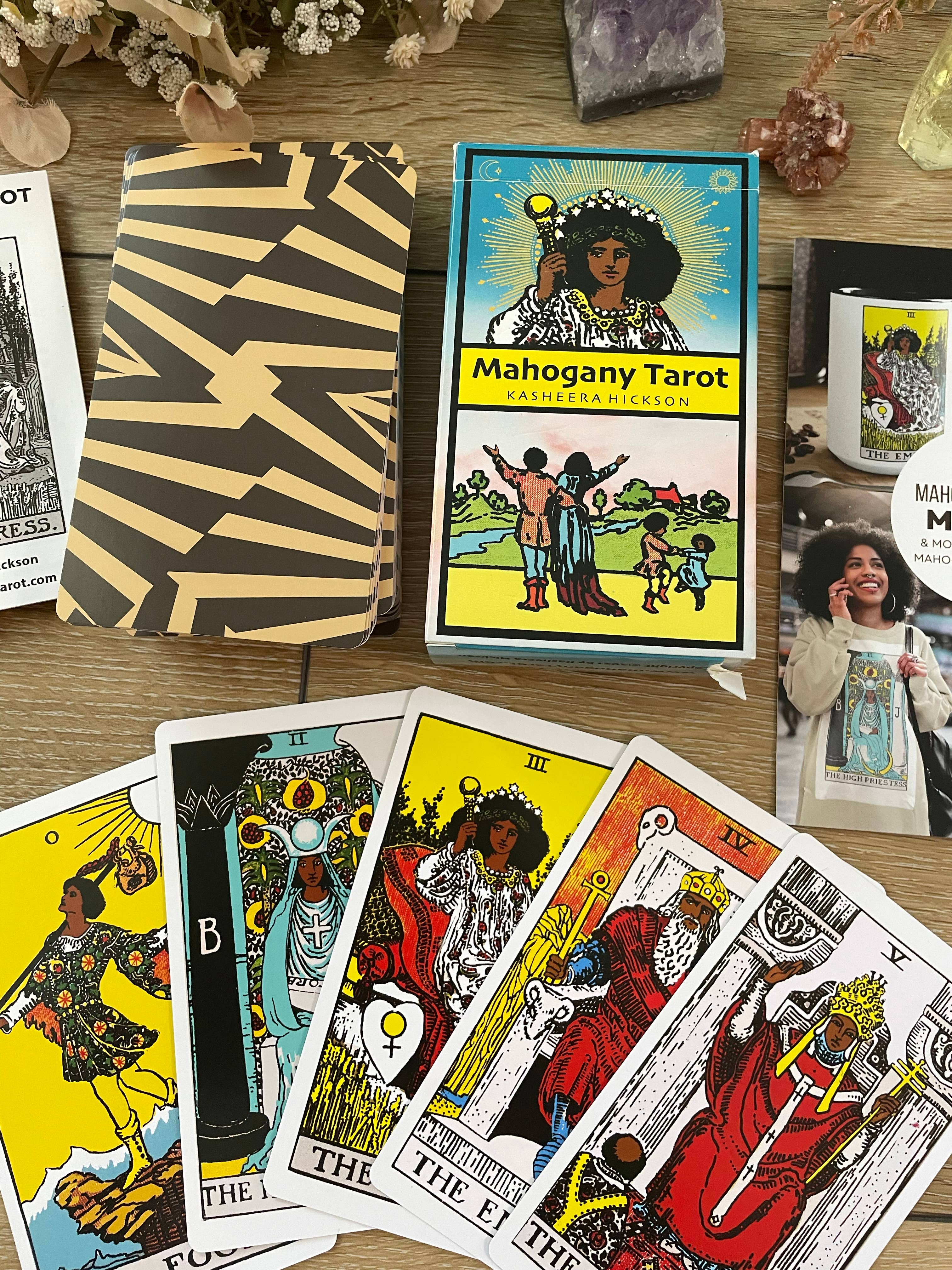 Mahogany Tarot Deck | Black Tarot | African American Tarot