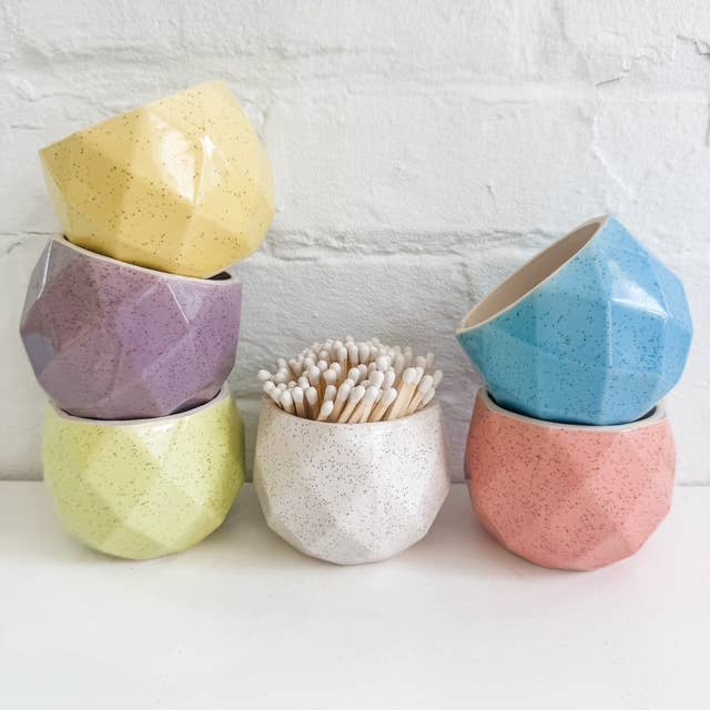 Yellow Geometric Match Set