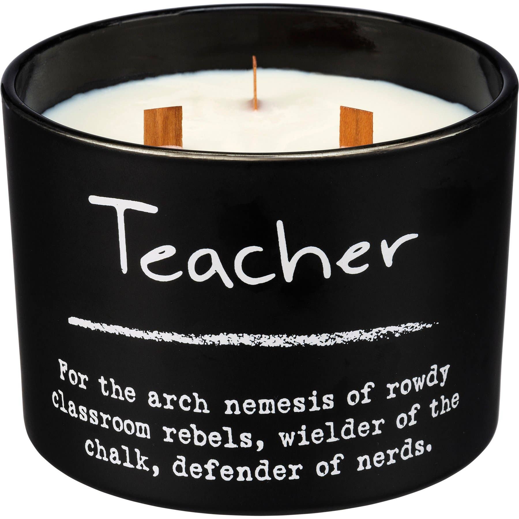 Teacher Poetry Candle