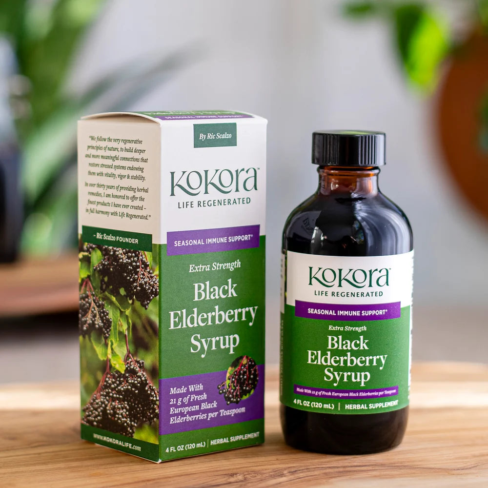 Elderberry Syrup (4oz) Kokora