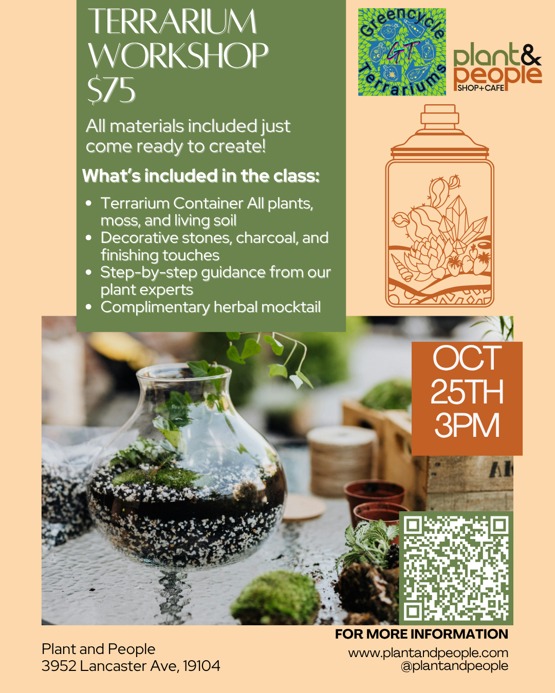 Terrarium Class 10/25