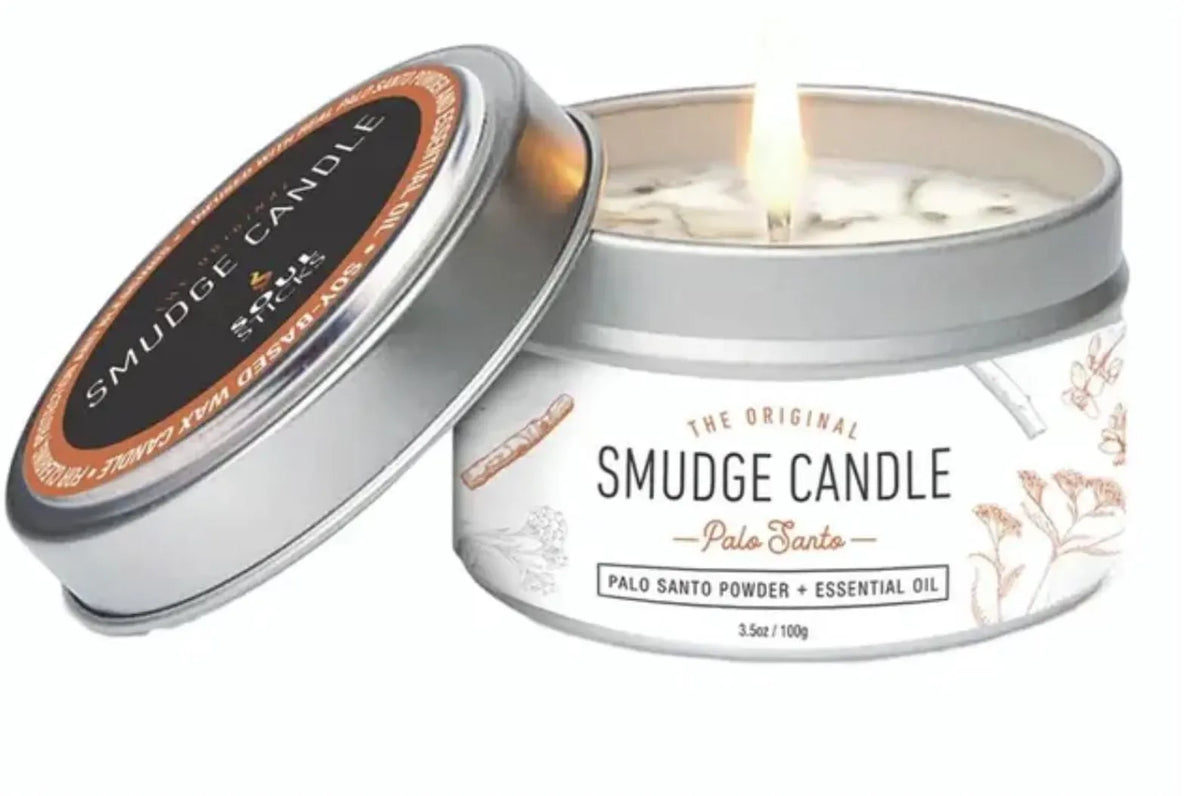 Palo Santo Smudge Candel Soul sticks