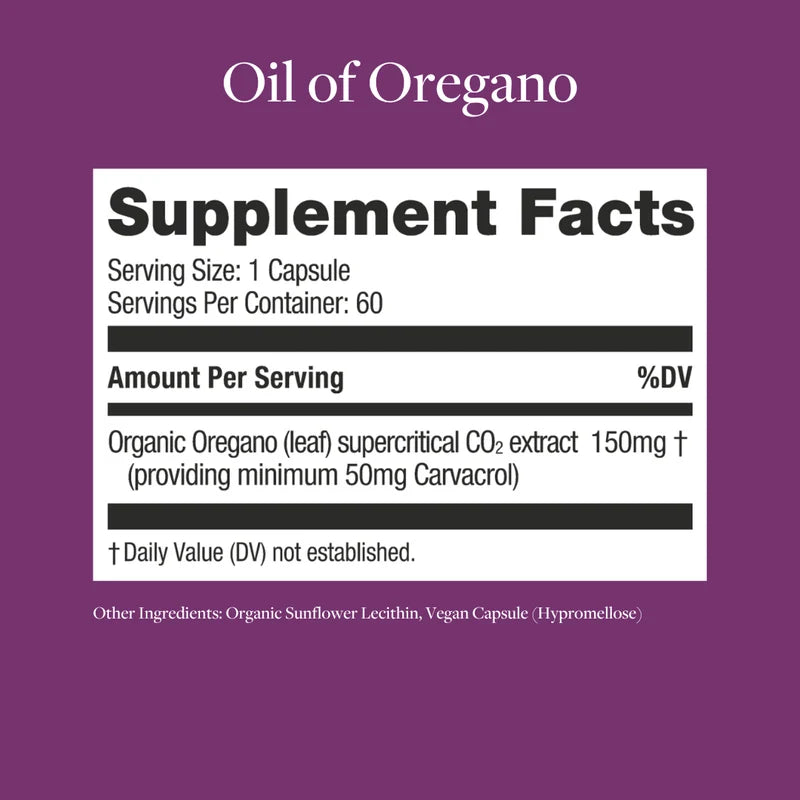 Oil of Oregano (60caps)