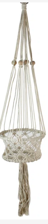 Woven Macrome Hanger