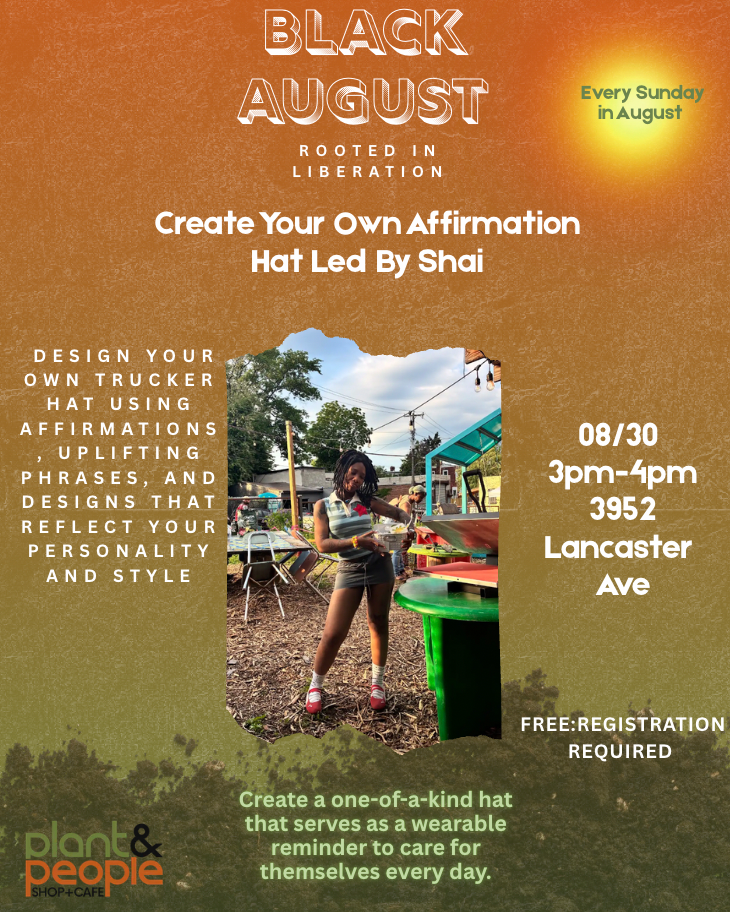Create Your Own Affirmation Hat Led By Shai