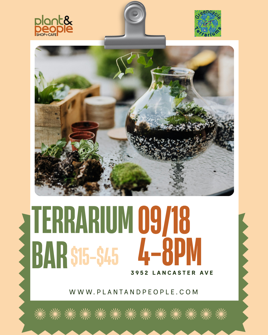 Terrarium Bar