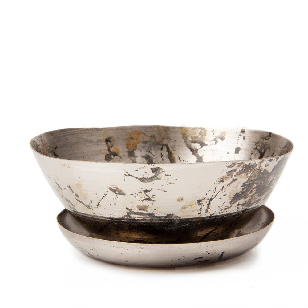 Silver Succulent Planter