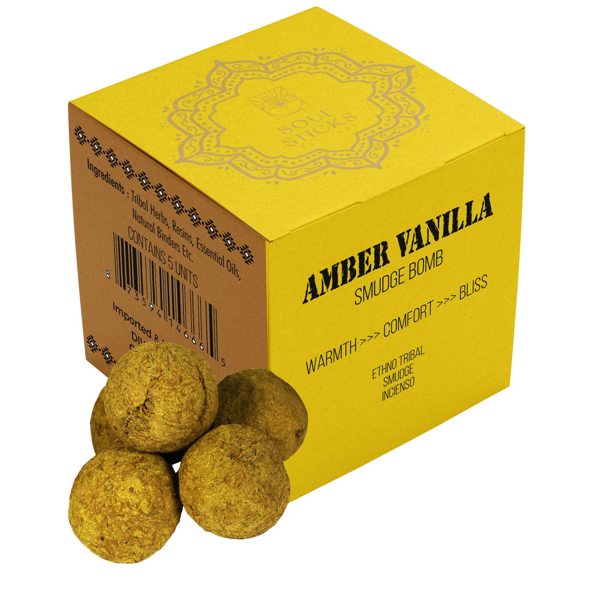 Amber Vanilla Smudge Bombs