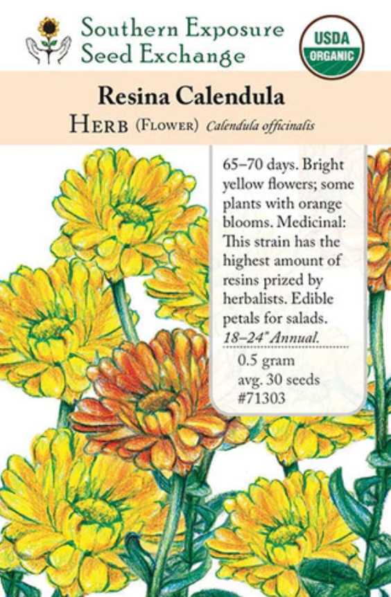 Resina Calendula Seeds