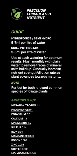 Growth Technology Foliage Focus