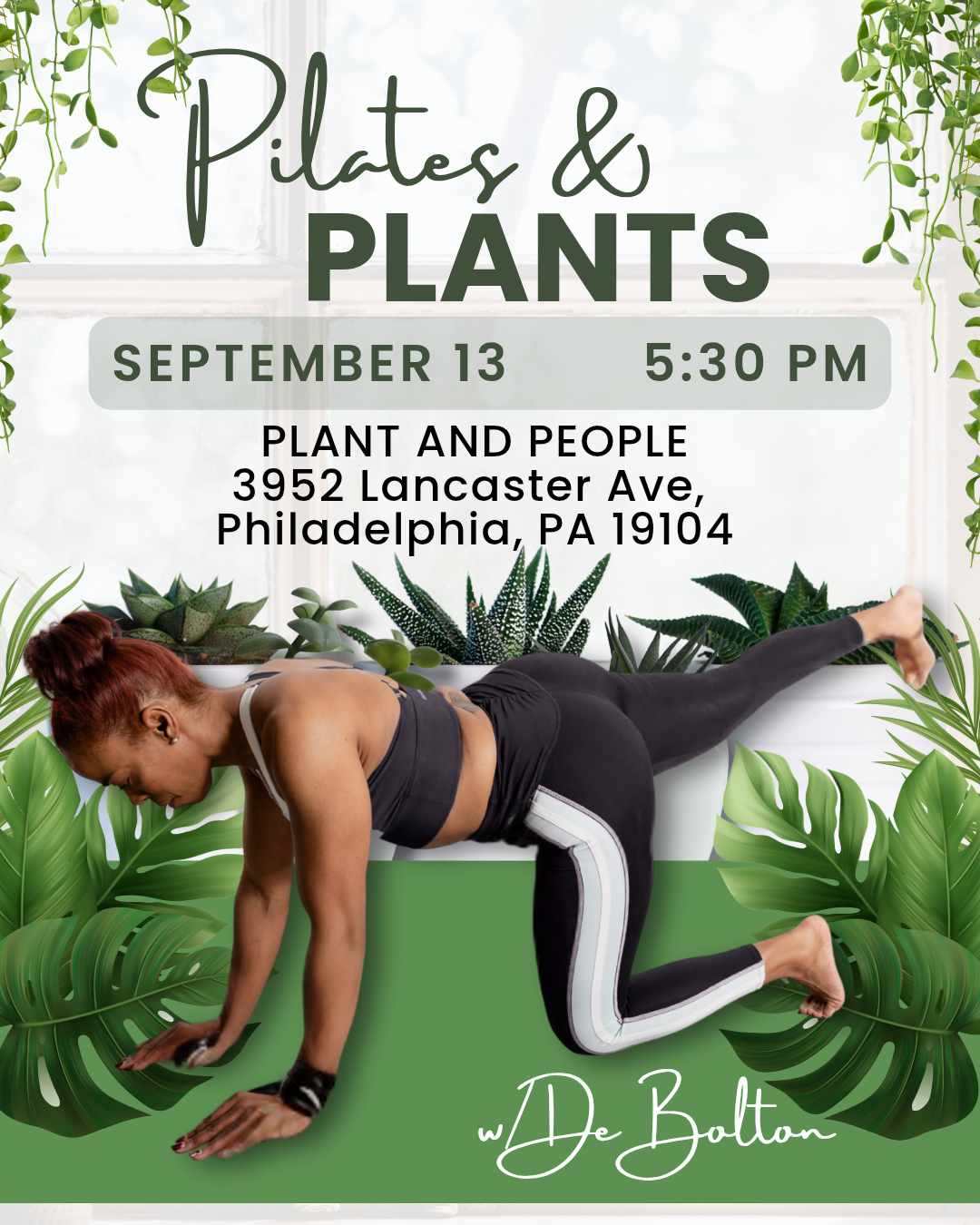 Pilates and Plants 09/13
