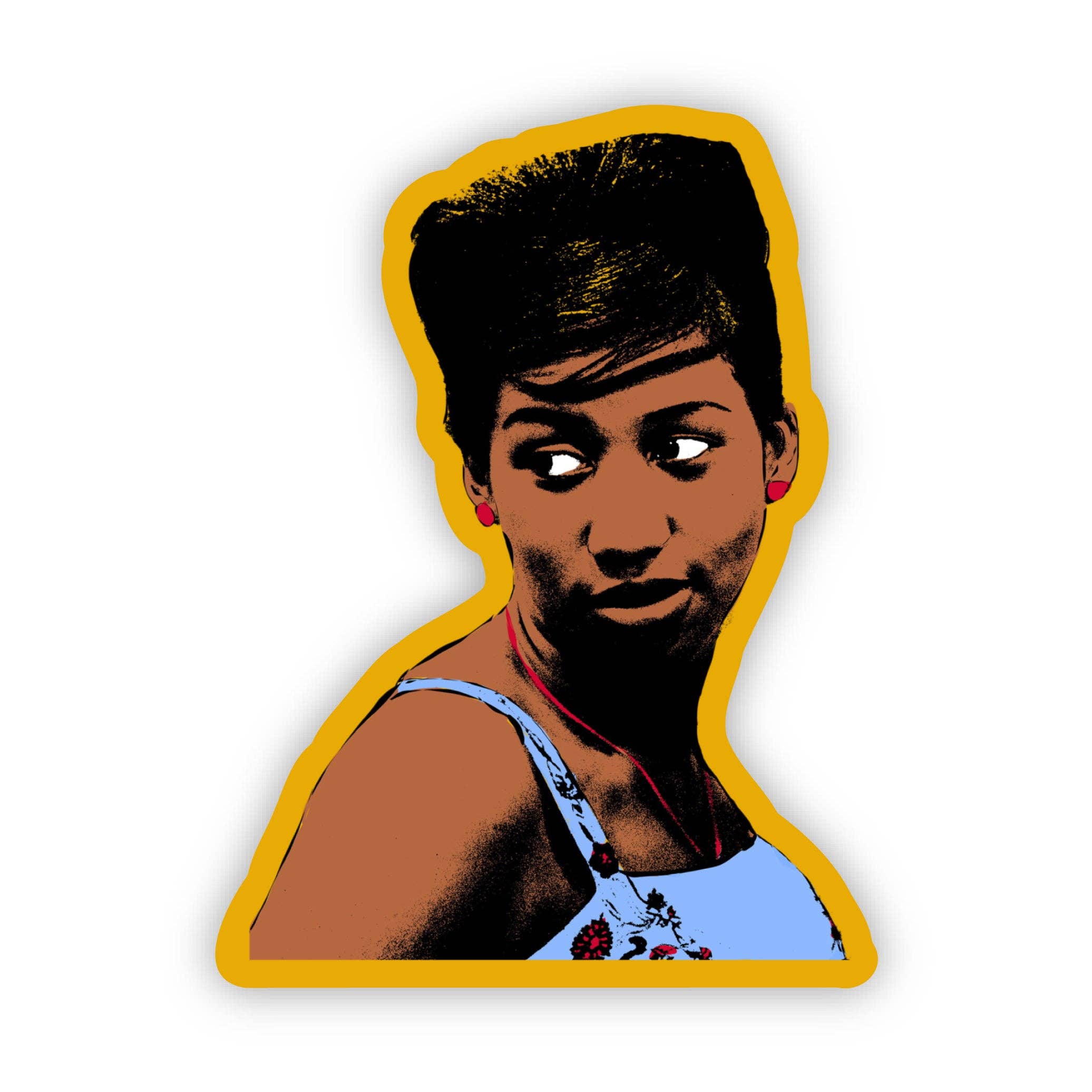 Young Aretha Stickers  |  Black Music  | Artist Icon