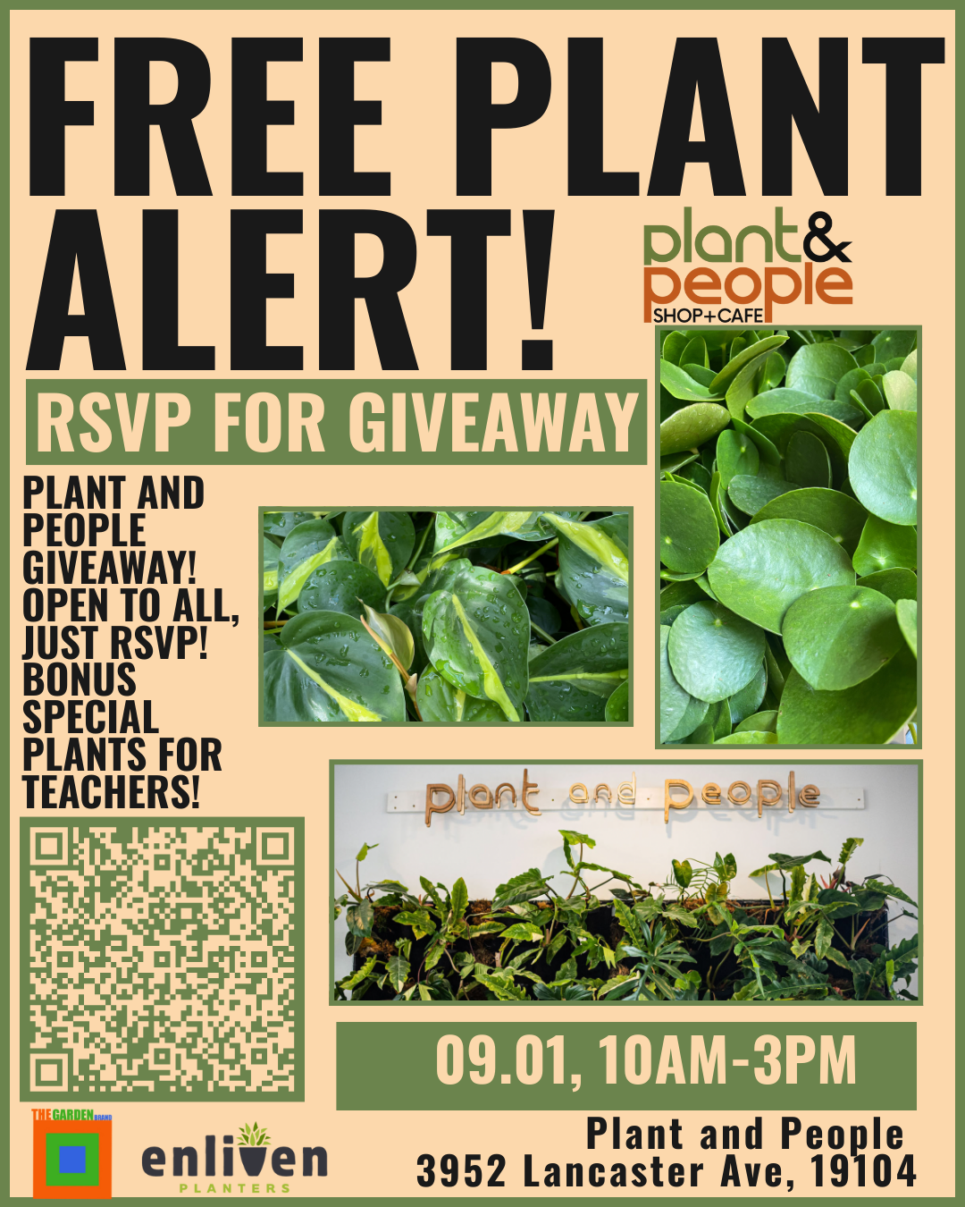 Free Plant Giveaway 09/01