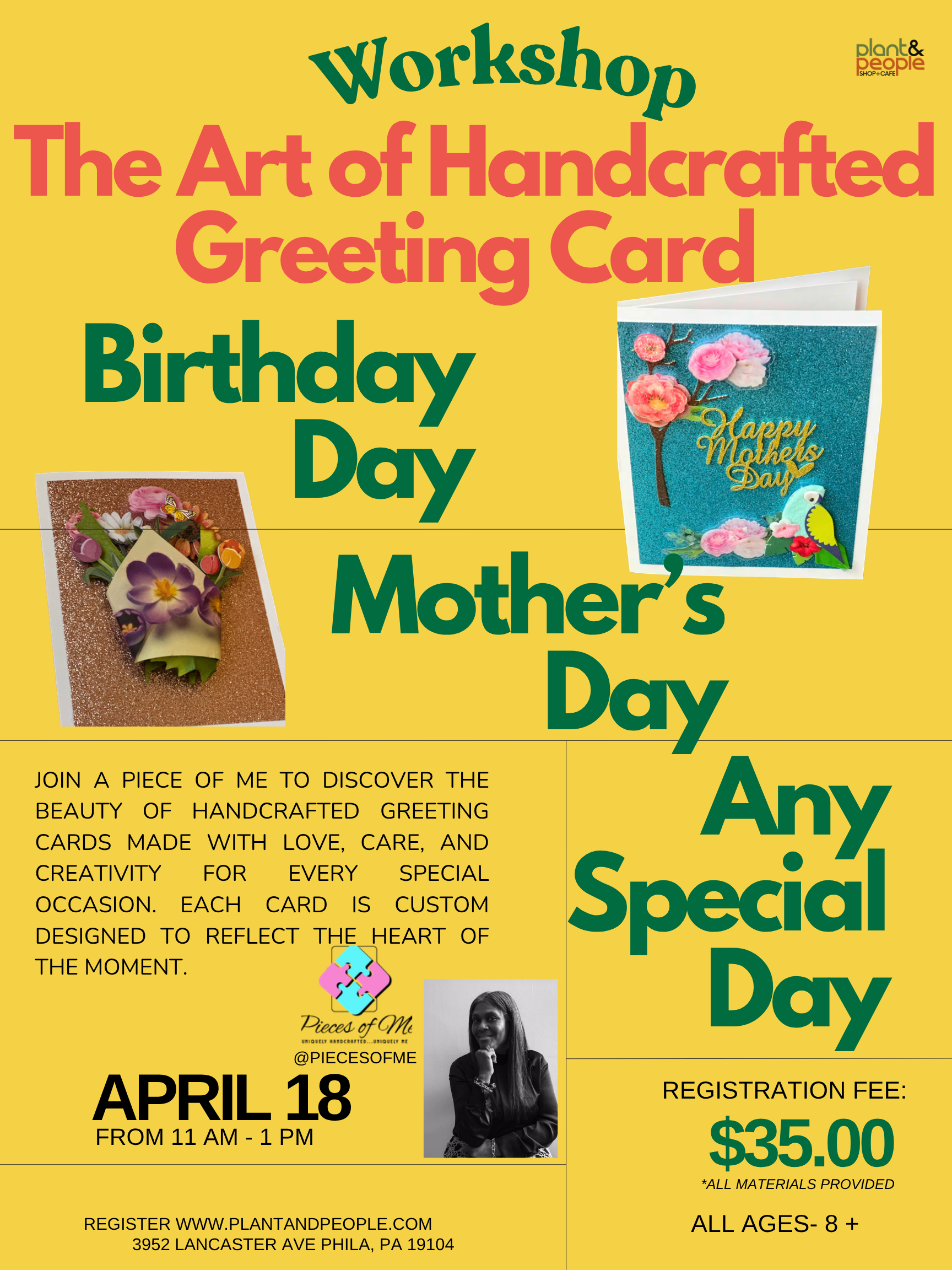 Handcrafted Card Workshop