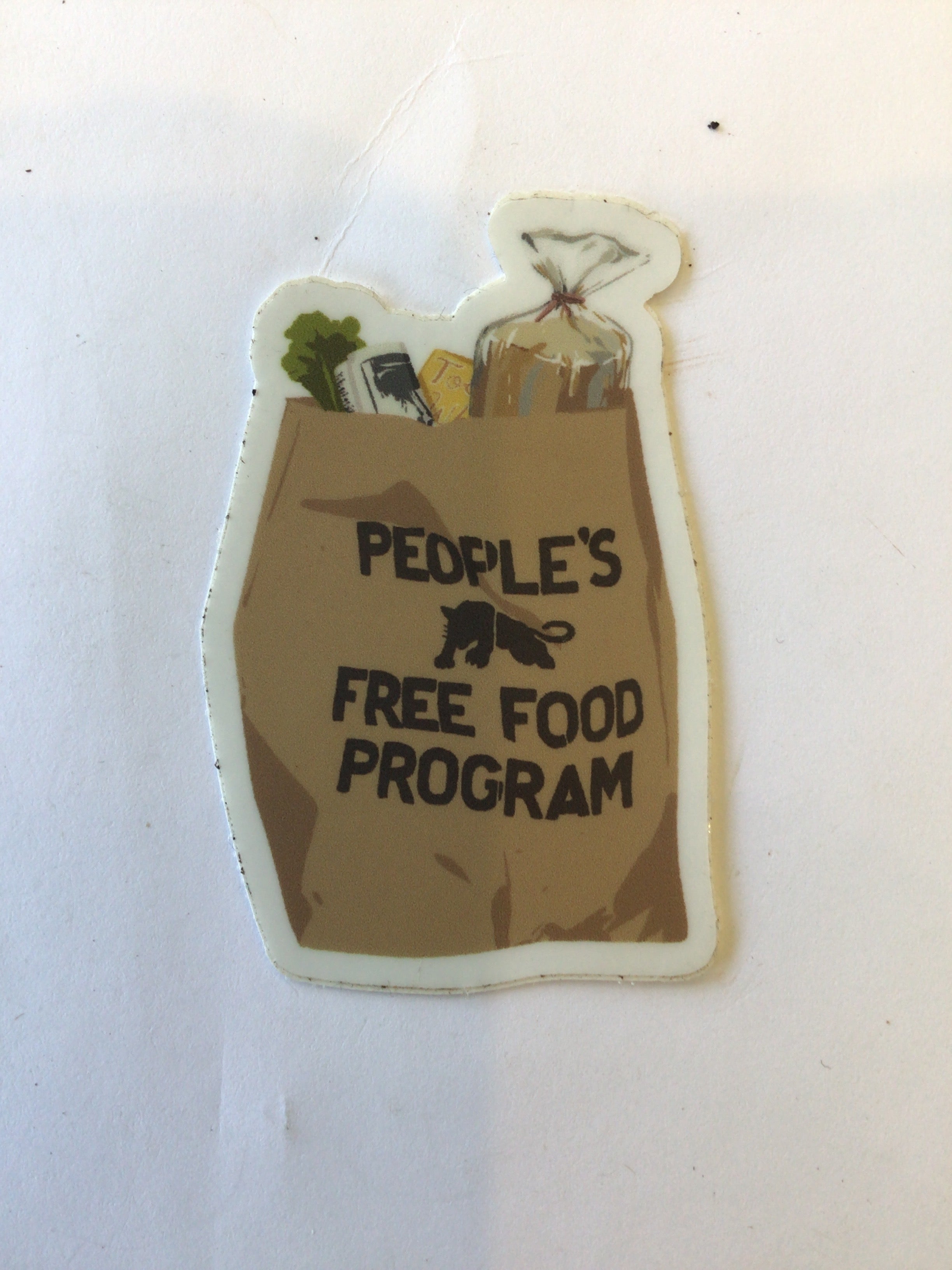 Free Food Program Sticker