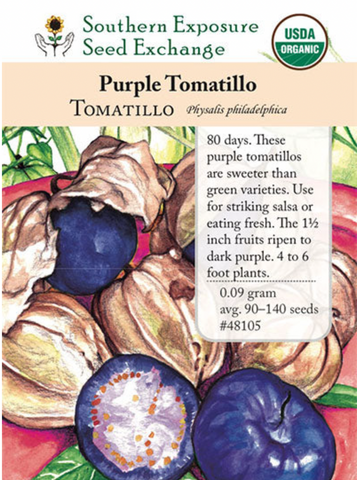 Purple Tomatillo Seeds