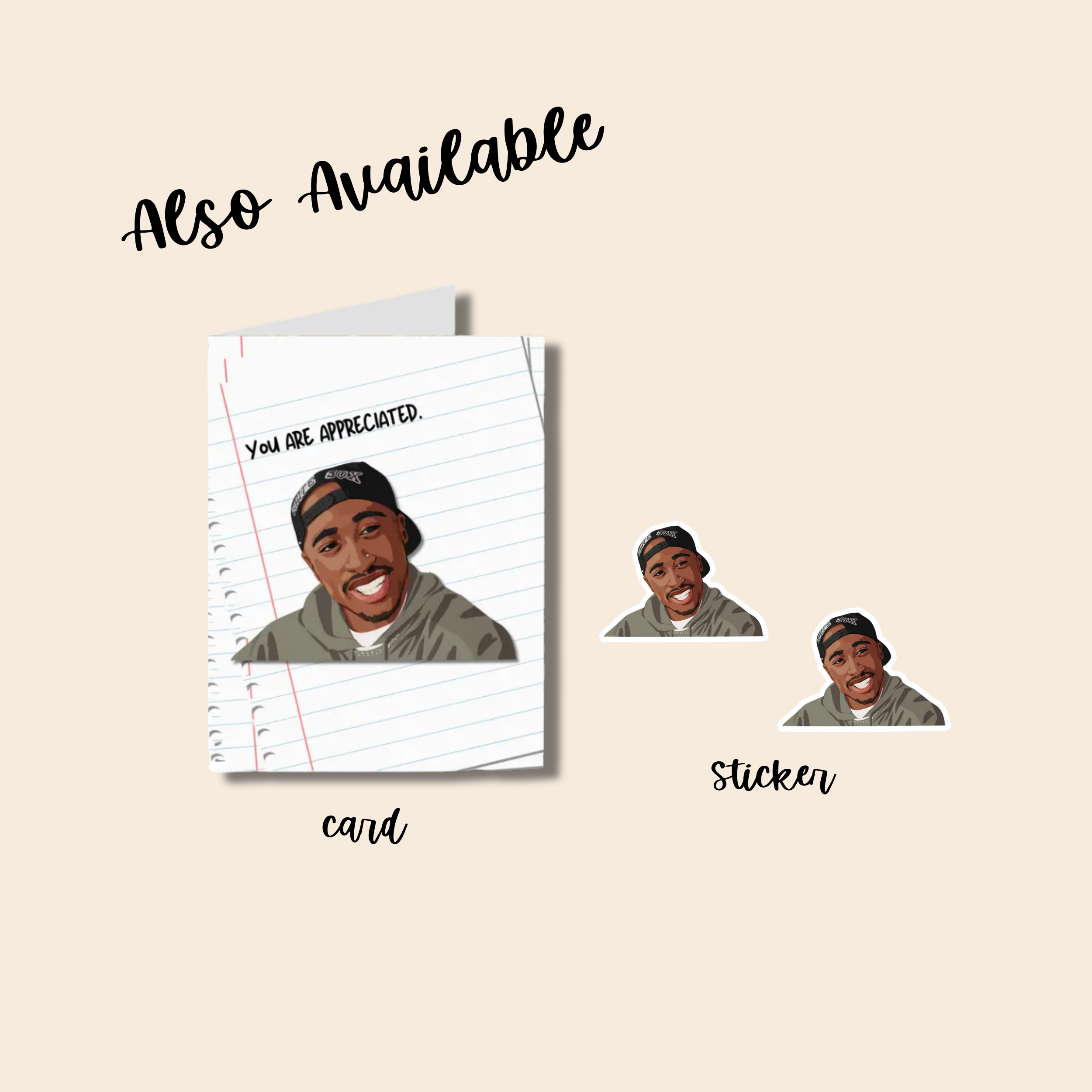 You Are Appreciated | Hip Hop Thank You Card