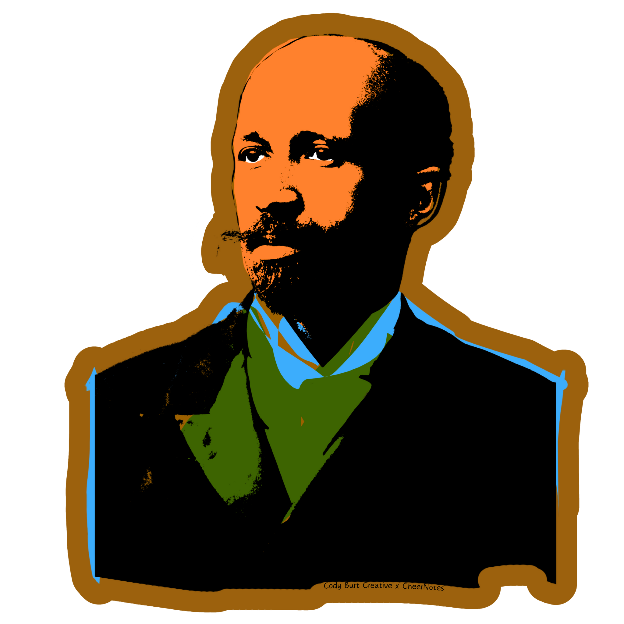W. E. B. Du Bois Sticker