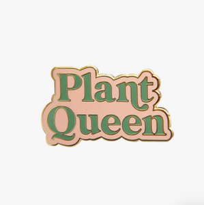 Plant Queen Enamal Pin